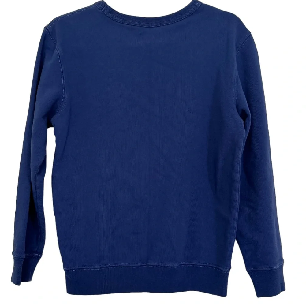 Gant Staycationland Blue Crewneck Sweatshirt Size Small